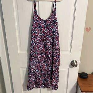 Floral Spaghetti Strap Dress